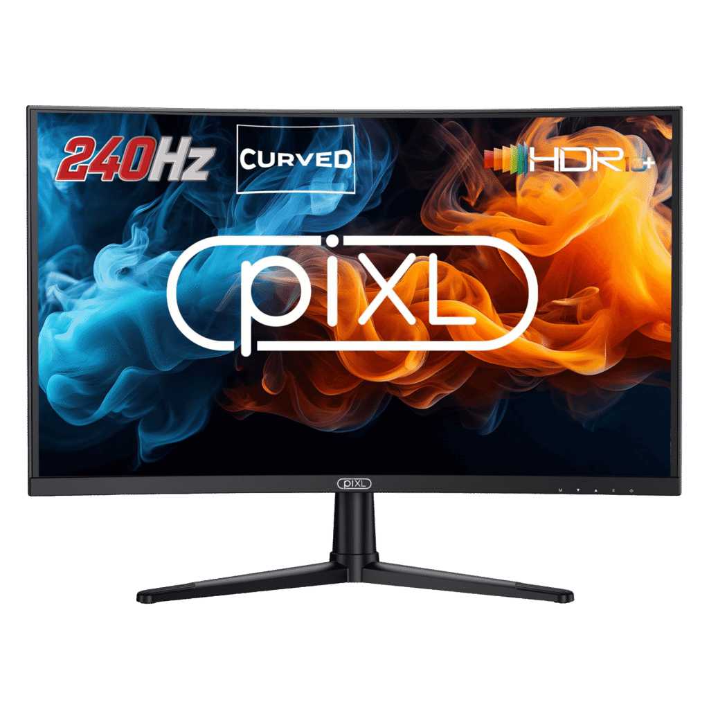 piXL PX27CC301B 27 Inch 240Hz HDR 10+ Full HD Curved Gaming Monitor