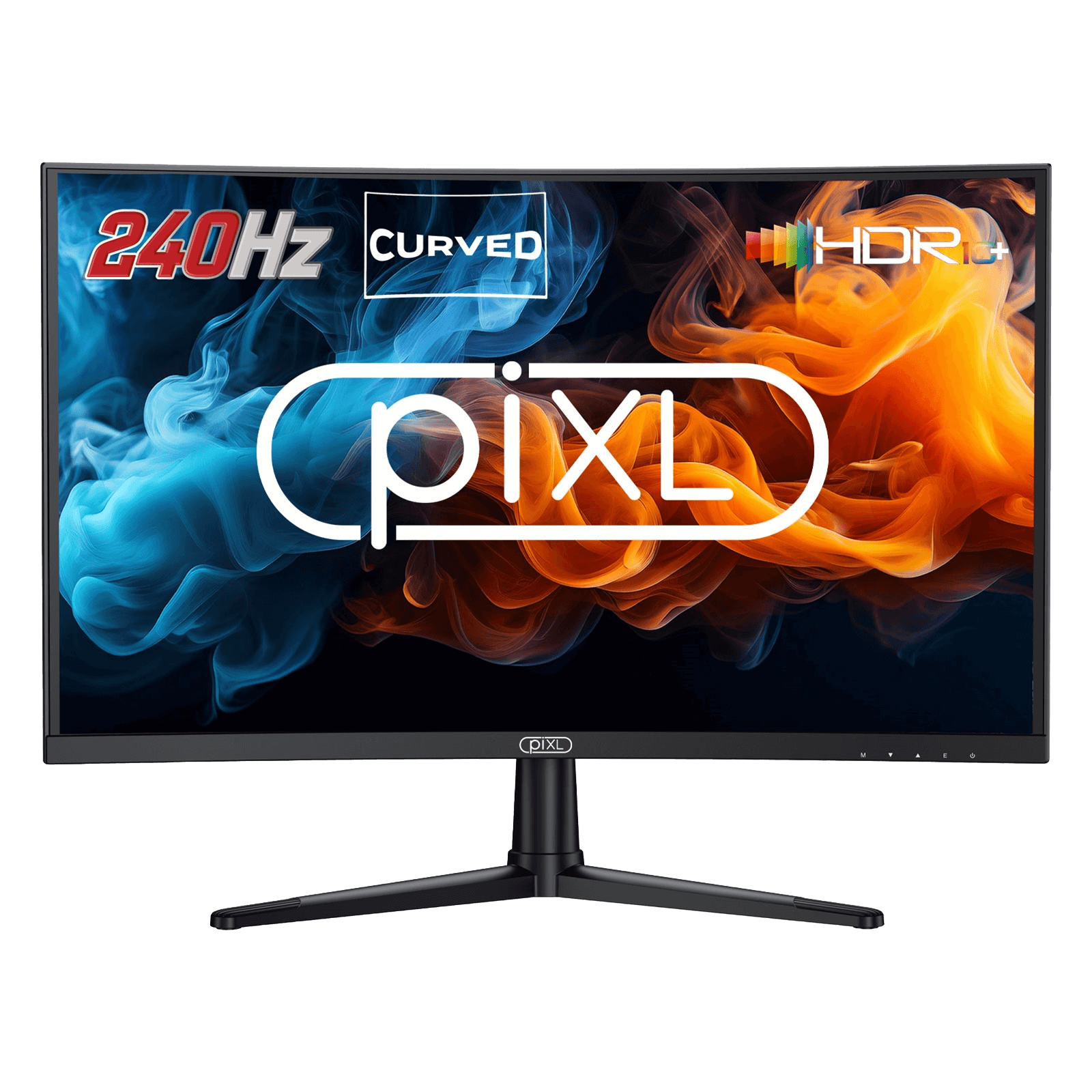 piXL PX27CC301B 27 Inch 240Hz HDR 10+ Full HD Curved Gaming Monitor