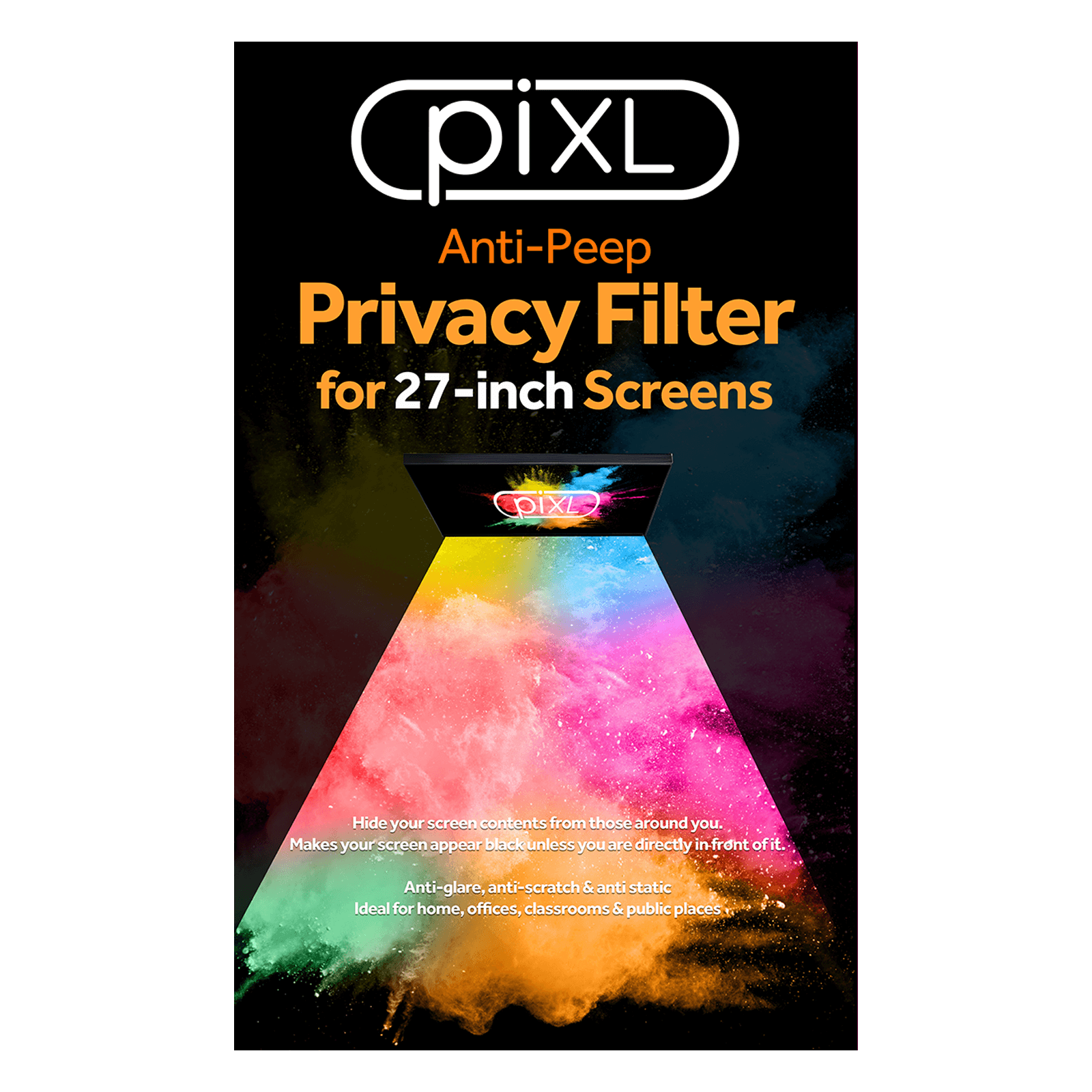 piXL 27-Inch Monitor Security Anti-Peep Privacy Screen